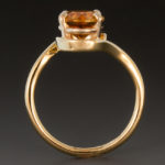 Citrine Bypass ring 3w 040152