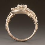 Diamond Floral Ring 2w 020045