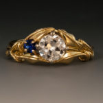 Diamond Sapphire ring 1w 020041