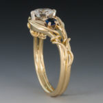 Diamond Sapphire ring 5w 020041