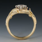Diamond Sapphire ring 6w 020041