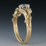 Diamond Sapphire ring 7w 020041