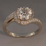 Diamond ring 2w 010015