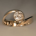 Diamond wrap ring 1w 020043