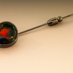 Black Opal Stick Pin 4556SO