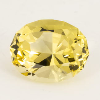 Oval Brilliant Cut Heliodor 2.57 Carat 10x8mm Afghanistan