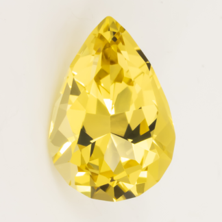 Pear Brilliant Cut Heliodor 10x7mm 1.76ct Afghanistan