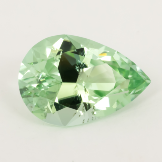 Mint Tourmaline Pear Brilliant Cut 2.13 Carat 10.5x7.5mm Afghanistan