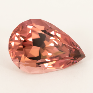 Brownish Pink Tourmaline Pear Brilliant Cut 1.91 Carat Afghanistan