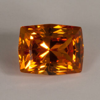 Spessartite Garnet Cushion Step Cut 1.30ct. 6.5x5mm Nigeria