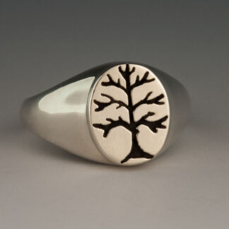 Sterling Silver Women's Berkshire Tree Ring