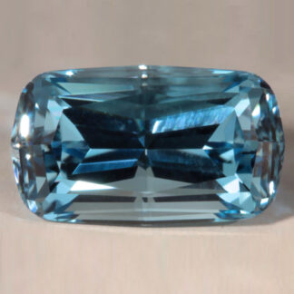 Aquamarine Emerald Cushion 2.30ct. 10.5x6mm Zambia