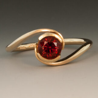 Ruby Wrap Ring in 14K Yellow Gold