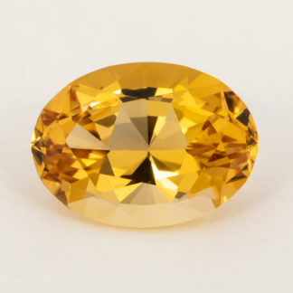Golden Topaz Oval Brilliant Cut 1.24ct. 8x5.8mm Brazil