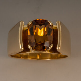 Honey Zircon Ring