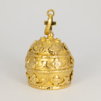 Papal Tiara Charm Pendant