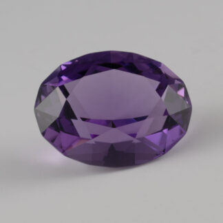 Amethyst 12.62ct Oval Brilliant Cut 18x14mm Bolivia