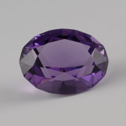 Amethyst 12.62ct Oval Brilliant Cut 18x14mm Bolivia