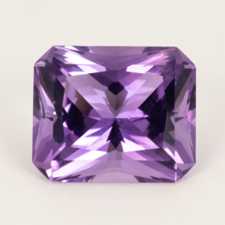 Emerald Radiant Cut Amethyst 7.32 Carat 12x10 mm Bolivia