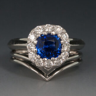 Wedding Band Double Wire Ring