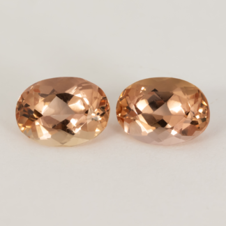 Pair of Oval Topaz 1.99ctw 7x5mm