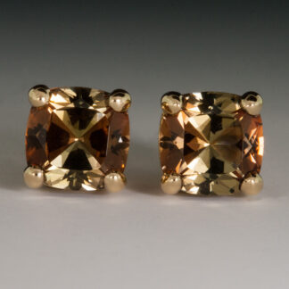 Andalusite Cushion Ear Studs