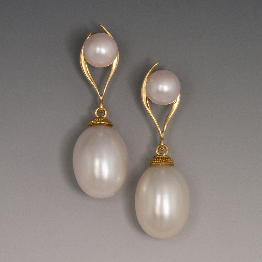 pearl jewellery earrings