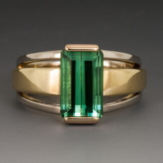Ring, Tourmaline (Brazil), 18KY, 14KW