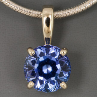 Pendant, Tanzanite, 14KW