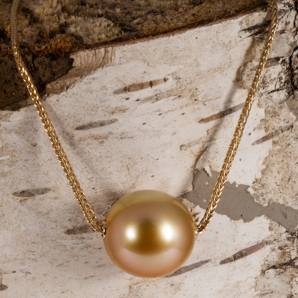 Vintage 18K Gold Mikimoto Diamond Pearl Necklace – Boylerpf