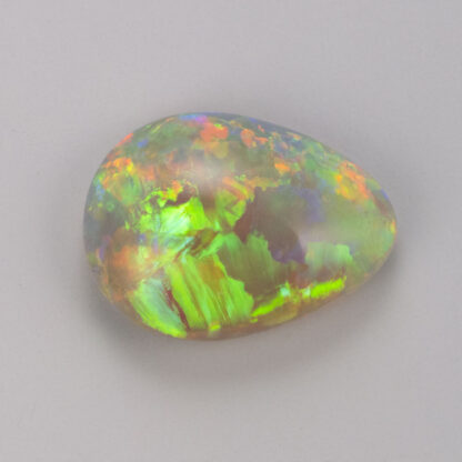 Opal, Solid Crystal Pear shape, Lightning Ridge, transparent Body