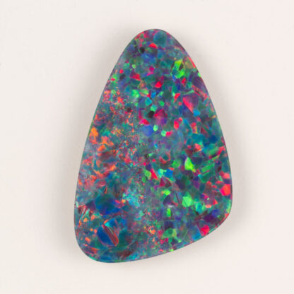 Opal Australian Doublet Triangular Freeform 19.26x12.55mm