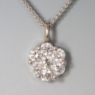 Diamond Cluster Pendant