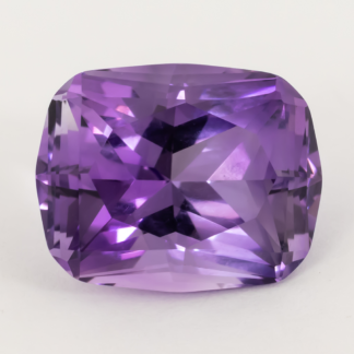 Emerald Cushion Cut Amethyst 4.58ct 11.7x9.3mm Uruguay