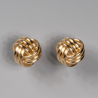 Love Knot Studs in 18KY