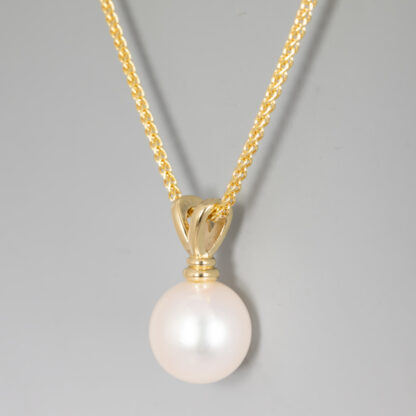 White Fresh Water Pearl Pendant - Image 2