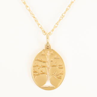 Berkshire Tree 14K Gold Pendant