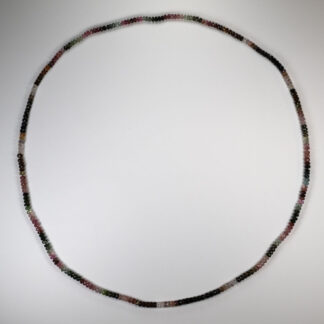 Tourmaline 6-7mm Multi Colored Necklace 42"