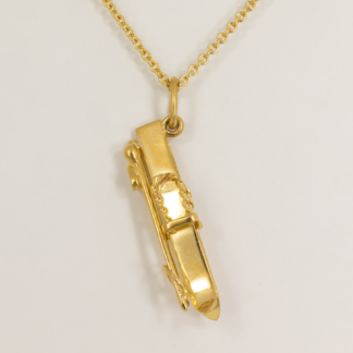 Skies and Poles Charm Pendant