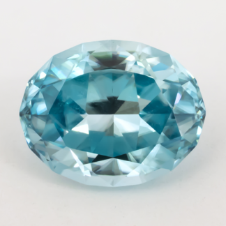 Oval Brilliant Blue Zircon 2.83carat 9x7mm Cambodia