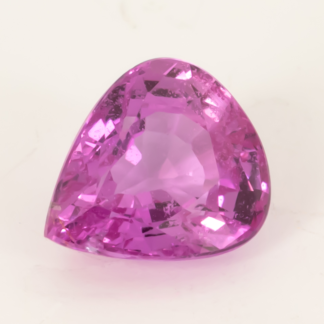 Brilliant Pear Pink Sapphire 1.39 carat 7x6mm Madagascar