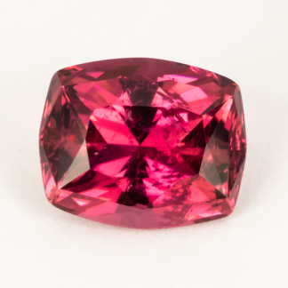 Cushion Brilliant Cut Rubellite Tourmaline 7.5x6mm 1.29 carat